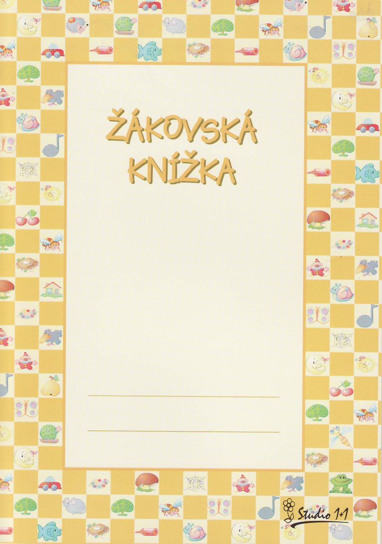 Žákovská knížka (pro 3.-5. tř.) Studio 1+1