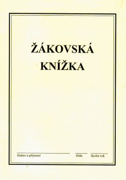 Obrázek produktu: Žákovská knížka ZŠ - /béžová/
