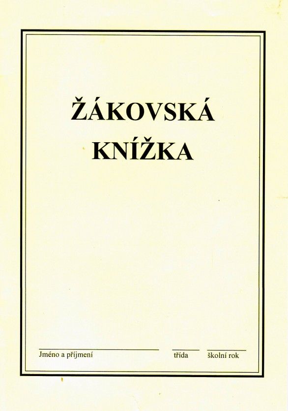 Žákovská knížka ZŠ - /béžová/