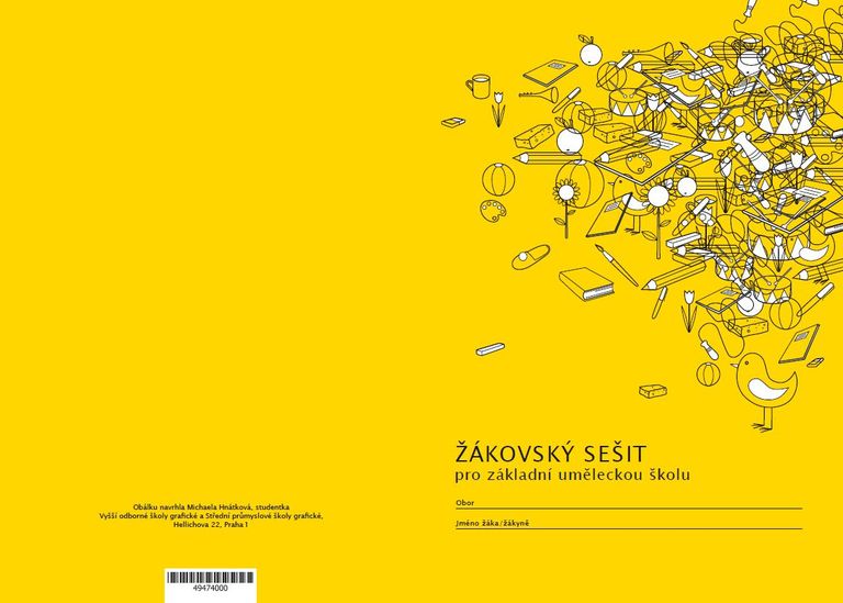 Žákovský sešit pro ZUŠ