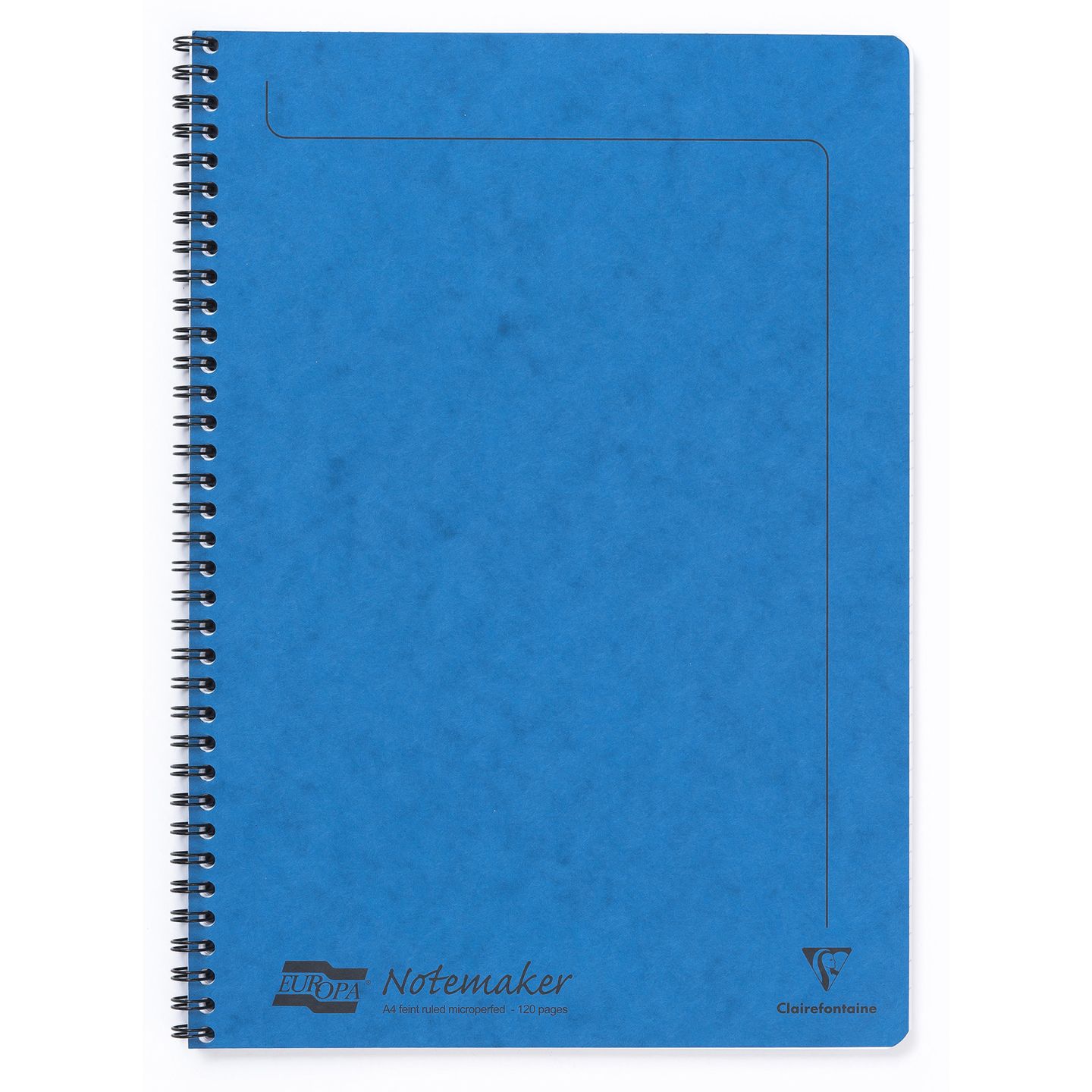 Zápisník Clairefontaine Europa A4, 60 listů, linkovaný - modrý