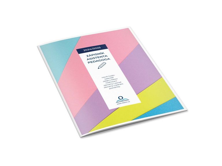 Zápisník pro asistenty pedagoga 2025/2026 - formát A4