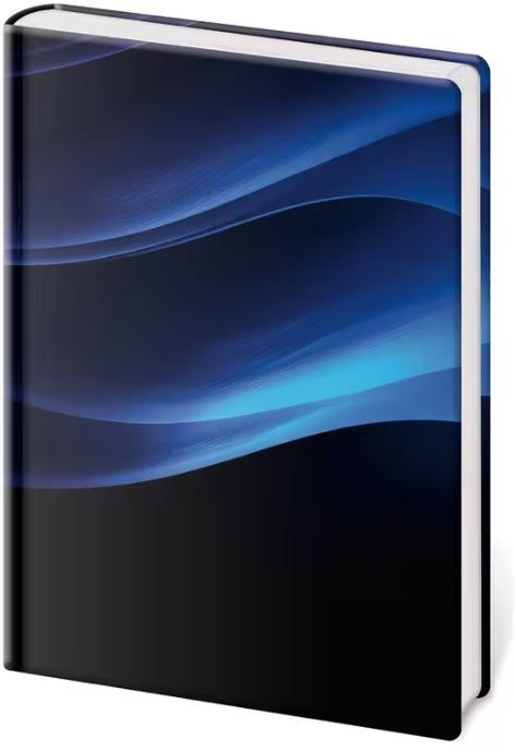 Zápisník Vario A4 linkovaný - NIGHT DESIGN