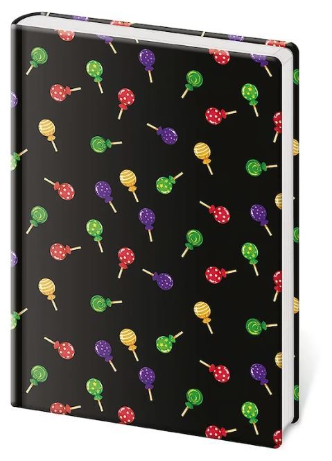 Zápisník Vario A5 linkovaný - Lollipop