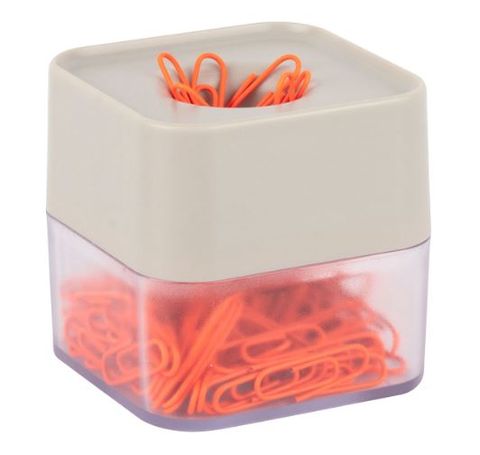 Obrázek produktu: Zásobník na kancelářské sponky APLI NEON magnetický - mix barev