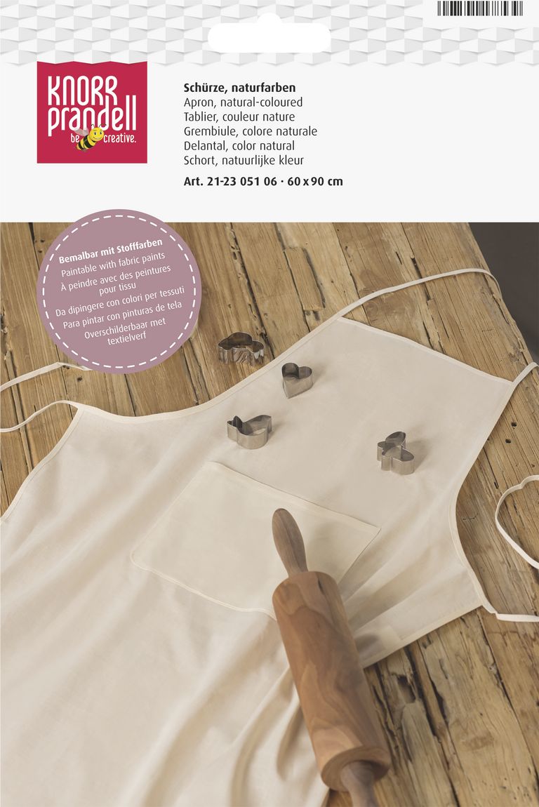 Zástěra 60 x 90 cm, natural