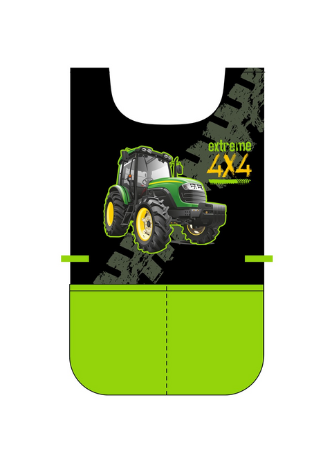 Obrázek produktu: Zástěra pončo - Traktor