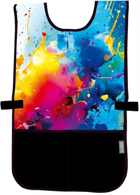 Zástěrka na výtvarnou výchovu pončo Paint Helma 365