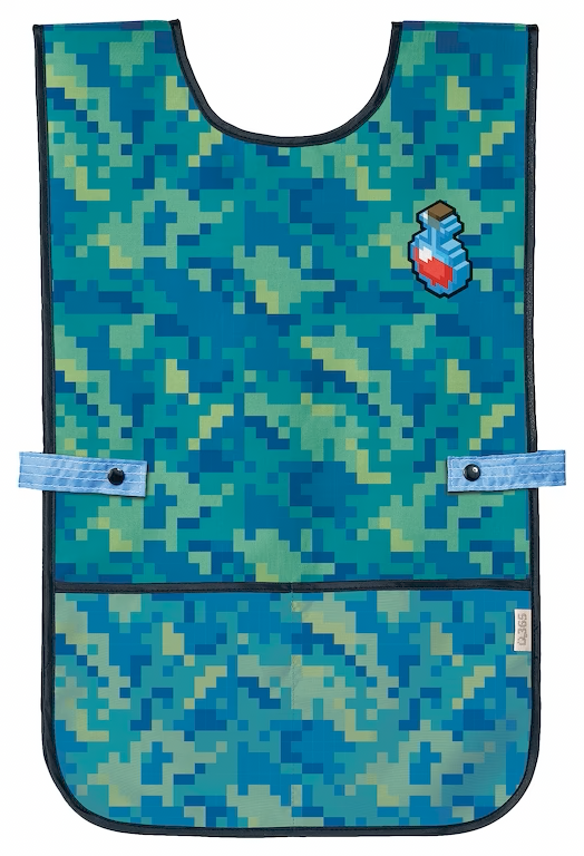 Zástěrka na výtvarnou výchovu pončo Pixel Quest