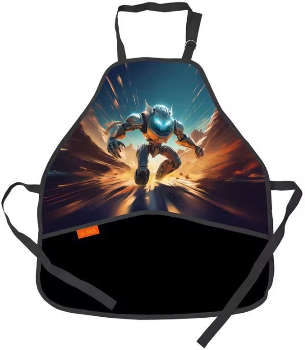 Zástěrka na výtvarnou výchovu Sci-fi