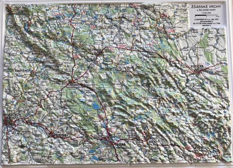 Obrázek produktu: Žďárské vrchy 1:240 000 - 20 x 28 cm