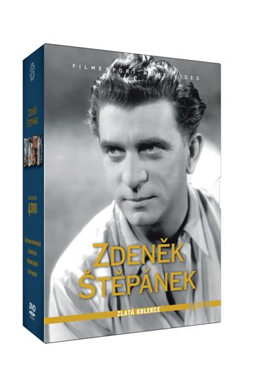 Obrázek produktu: Zdeněk Štěpánek - Zlatá kolekce - 4 DVD
