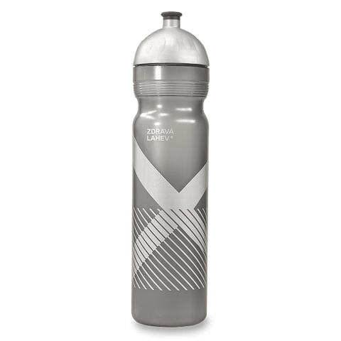 Obrázek produktu: Zdravá lahev 1 l - SPORT XO - stříbrná