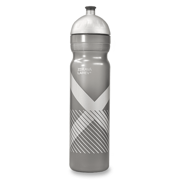Zdravá lahev SPORT XO 1,0 l stříbrná Zdravá láhev