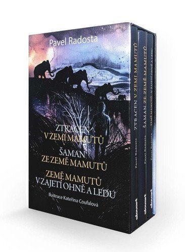 Obrázek produktu: Země mamutů BOX 1-3 (Ztracen v zemi mamutů, Šaman ze země mamutů, Země mamutů v zajetí ohně a ledu)