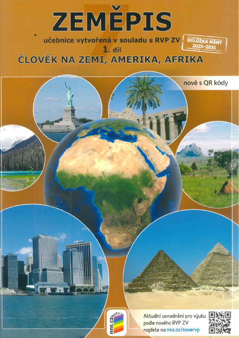 Obrázek produktu: Zeměpis 7.r. ZŠ 1. díl - Amerika, Afrika