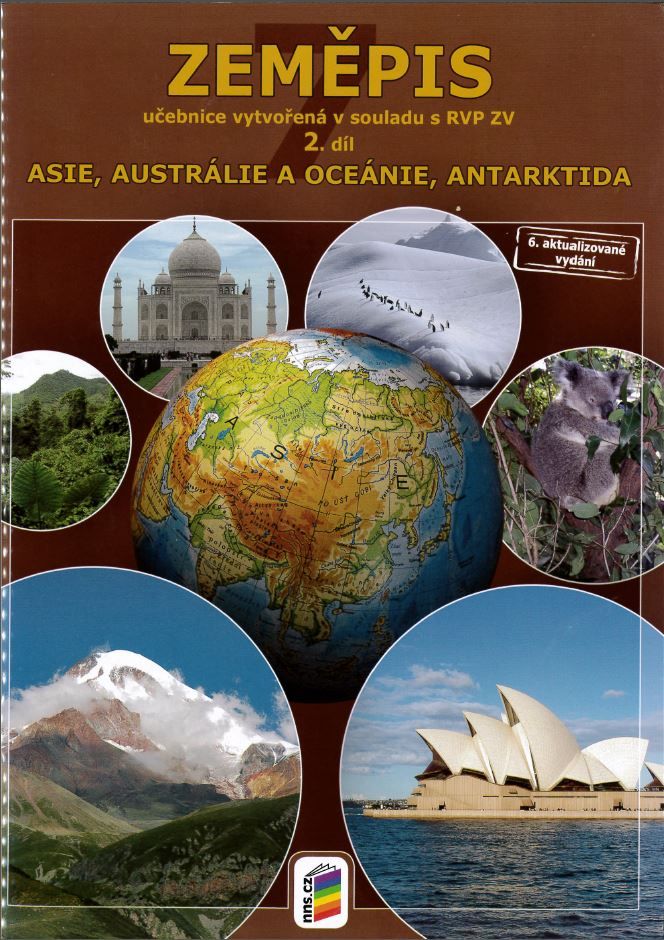 Zeměpis 7.r. ZŠ 2. díl - Asie, Austrálie a Oceánie, Antarktida