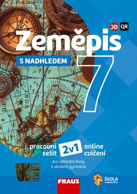 Obrázek produktu: Zeměpis 7 s nadhledem 2v1 - hybridní pracovní sešit