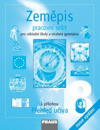 Obrázek produktu: Zeměpis 8.r. ZŠ a víceletá gymnázia - pracovní sešit / nové vydání/