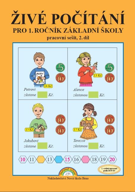 Živé počítání 1 roč. - 2.díl  PS /RVP ZV/