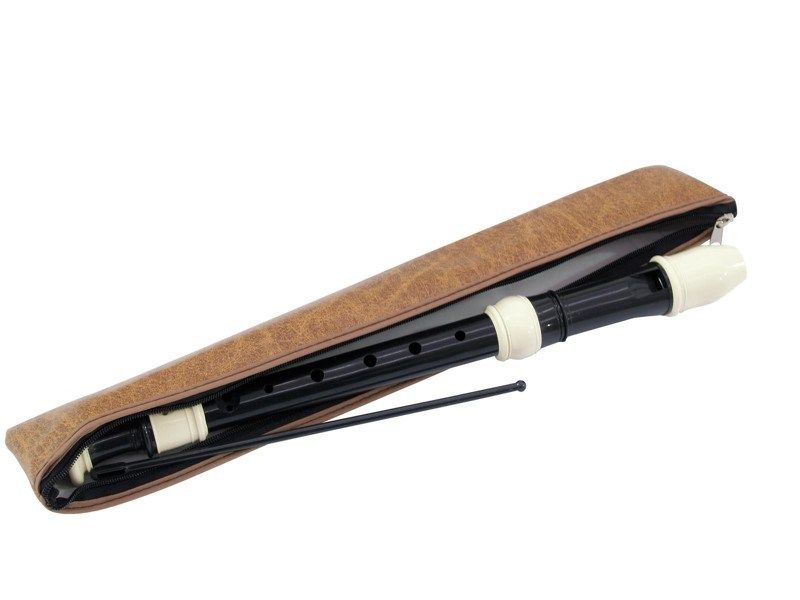 Zobcová flétna sopránová, barokní prstoklad - černá