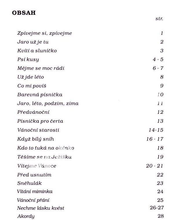 Zpívejme si, zpívejme 1. - CD