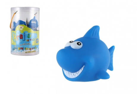 Teddies Žralok zvířátko svítící ve vodě plast 6cm