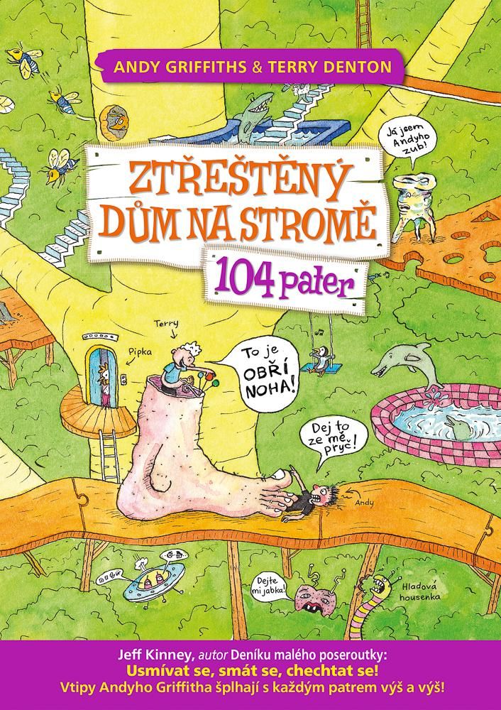 Ztřeštěný dům na stromě - 104 pater - Andy Griffiths