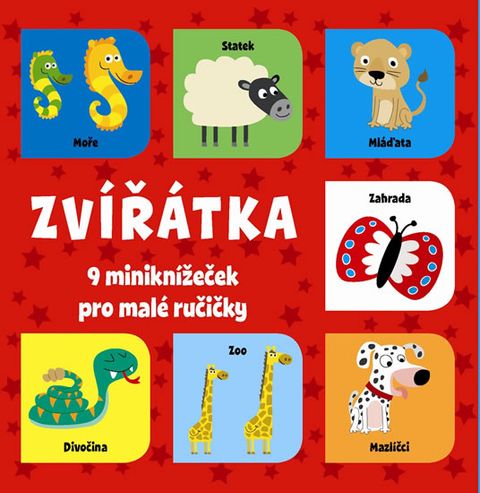 Obrázek produktu: Zvířátka - 9 miniknížeček pro malé ručičky