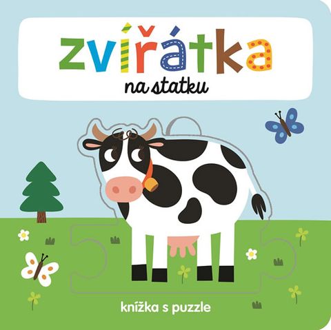 Obrázek produktu: Zvířátka na statku - knížka s puzzle