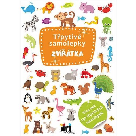 Obrázek produktu: Zvířátka - Třpytivé samolepky