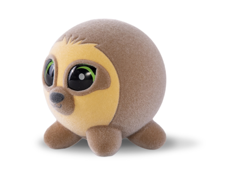 Zvířátko Flockies Lenochod Steven, 4 cm