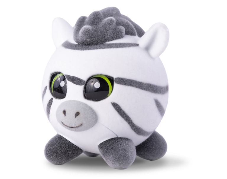 Teddies Flockies Zebra