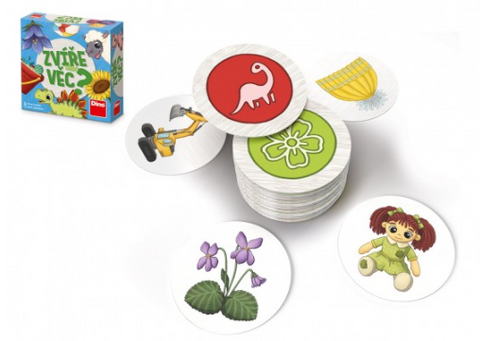 Obrázek produktu: Zvíře nebo věc - cestovní společenská hra