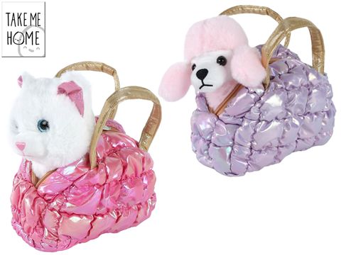 Obrázek produktu: Zvíře plyšové 20 cm v kabelce, mix druhů