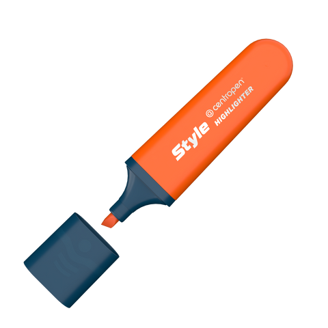 Obrázek produktu: Zvýrazňovač Centropen 6252 STYLE FLUO - oranžový