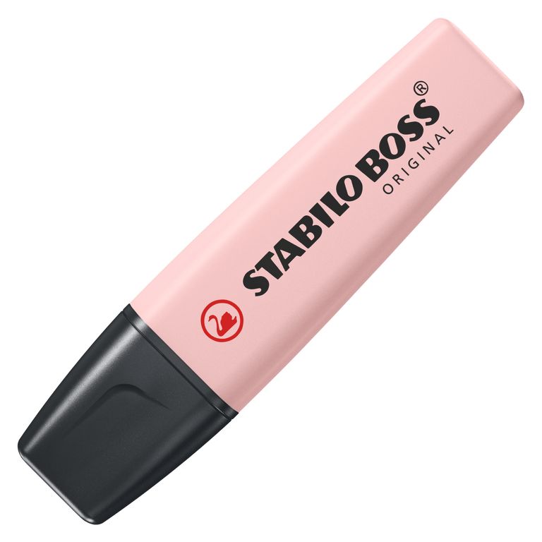 Zvýrazňovač STABILO BOSS NatureCOLORS Wildflowers - pudrově růžová