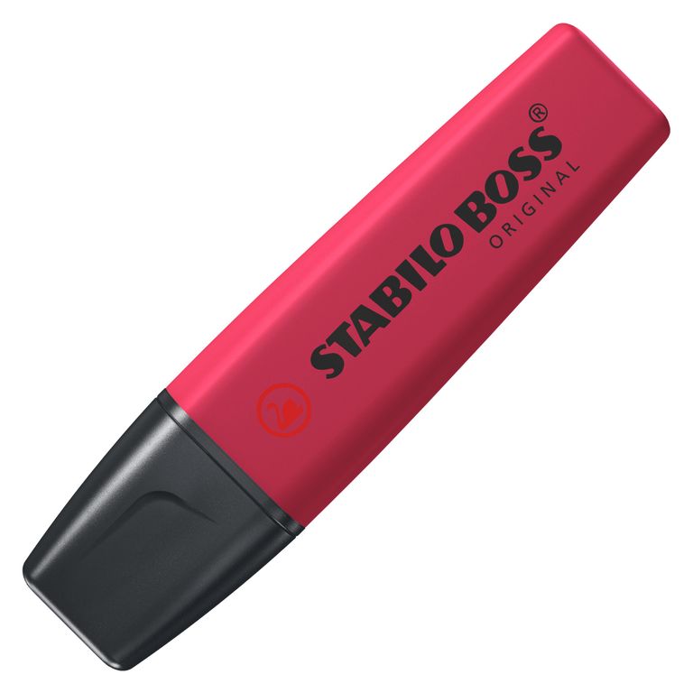 Zvýrazňovač STABILO BOSS NatureCOLORS Wildflowers - vínová