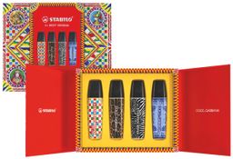 Obrázek produktu: Zvýrazňovač STABILO BOSS ORIGINAL x Dolce&Gabbana Premium box - sada 4 barev