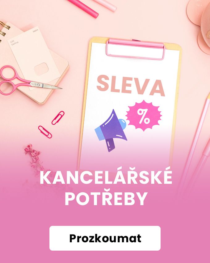 Sleva kancelářských potřeb